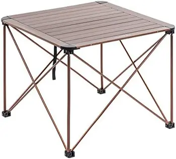 Açık Katlanır Masa Alüminyum Alaşımlı Piknik kamp masası Barbekü Masası