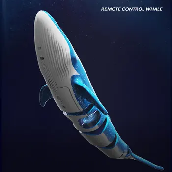 B4 RC Balina Hayvan Simülasyon Su Tekne Yaz Su Köpekbalığı Dalış Balina Su Sprey Çocuk Uzaktan Kumanda Oyuncaklar AC150
