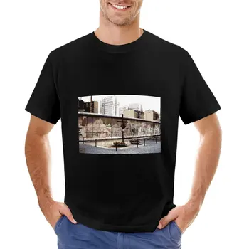Berlin Duvarı Peter Fechter Anıt T-Shirt özel t shirt tasarım kendi egzersiz gömlek erkekler için