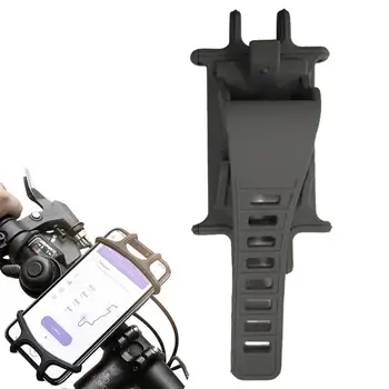 Bisiklet telefon tutucu Gidon Silikon Motosiklet Telefon Dağı Bisiklet Telefon Dağı Çoğu İle Uyumlu 4.7 inç İla 7.2 inç