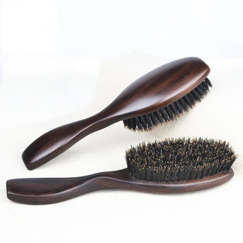 Blackwood Kıl Tarak Doğal Yeşil Sandal Ağacı tarak Anti-statik Remy Saç Baş Masajı Tarak
