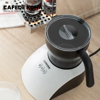 CAFEDE KONA Sıcak Satış süt köpürtücü Kahve Karıştırıcı Paslanmaz 220v Ev Köpük süt köpürtücü Makinesi