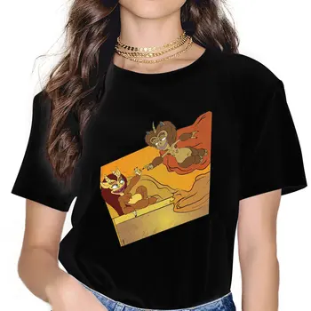 Canavar Klasik kadın T Shirt Büyük Ağız Komedi Aşk Animasyon Hormonal Rahat Tee Gömlek Kısa Kollu Ekip Boyun T-Shirt