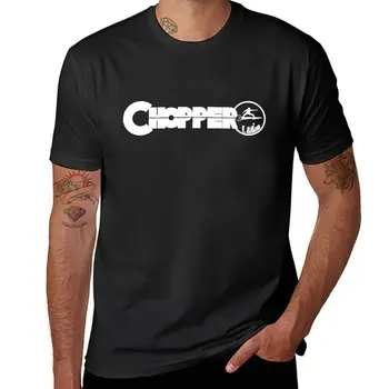 Chopper Logo T-Shirt tees blondie t gömlek erkek egzersiz gömlek