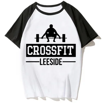 Crossfit Spor t shirt kadın harajuku Y2K Japon t-shirt kadın komik giysiler