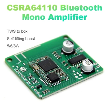 CSRA64110 Bluetooth Amplifikatör Bluetooth Mono Amplifikatör Kurulu İle Öz-Boost 5W6W8W