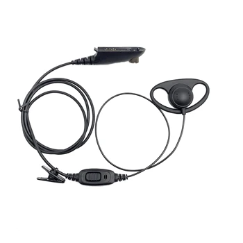 D şekli Kulak Asmak Kanca Kulaklık Kulaklık Kulaklık Mikrofon Motorola İki Yönlü Telsiz için GP328 GP338 GP340 GP360 HT750 HT1250 Aksesuarları
