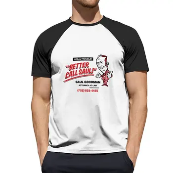 Daha iyi Çağrı Saul Saul Goodman Breaking Bad T-Shirt Estetik giyim hayvan baskı erkek çocuklar için gömlek erkek büyük ve uzun boylu t shirt