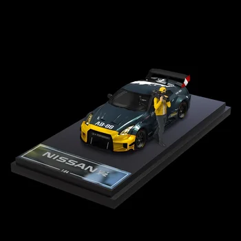 Diecast 1: 64 Ölçekli nissan'ın GTR Simülasyon Alaşım Spor Araba Modeli Klasik Koleksiyonu Ekran Oyuncak Hediye