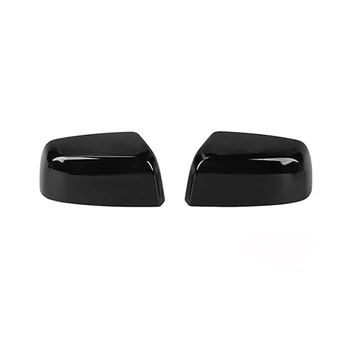 Dikiz aynası Kapağı yan ayna kapağı Çerçeve Trim Sticker için Chevrolet Colorado GMC Kanyon 2014-2022, ABS Siyah