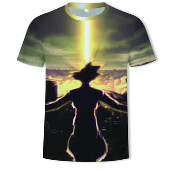 Ejderha inci 2023 yazlık t-shirt anime t shirt y2k t-shirt yumuşak Yuvarlak boyun T-shirt 3d baskı Büyük Boy t-shirt
