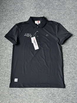 Erkek Golf Kıyafetleri polo gömlekler 2023 Yaz Spor Kısa Kollu Çabuk kuru T Shirt ERKEK golf üstleri 3092#