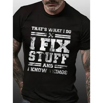 Erkek Unisex T shirt Sloganı T Shirt Grafik Mektup Ekip Boyun Siyah 3D Baskı Açık Sokak Kısa Kollu Baskı Giyim Vintage