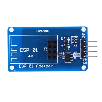 ESP8266 ESP-01 WiFi Kablosuz Adaptör Modülü Desteği WPA / WPA2 Güvenlik Modu Breakout PCB Adaptörü Arduino için Uyumlu