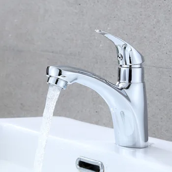 Evye musluğu Musluk Banyo Sayacı Banyo Musluk Krom musluk bataryası Tek Soğuk lavabo musluğu Su Lavabo Havzası Musluk