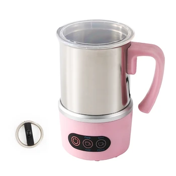 Fabrika Yeni süt köpürtücü 5 Fonksiyonlu 500W Sıcak süt köpüğü Cappuccino için Sıcak süt köpüğü Latte için Sıcak çikolata