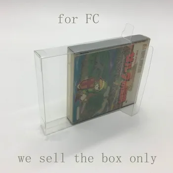 FC Disk Oyunları İçin şeffaf kutu Şeffaf Koleksiyon Ekran Kutusu saklama kutusu