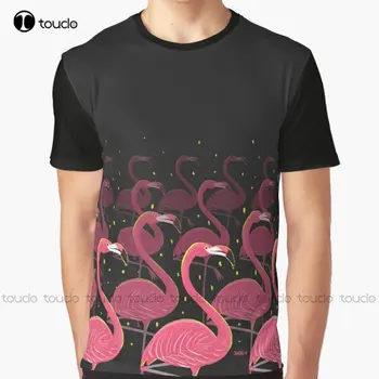 Flamingo Mart Grafik T-Shirt Köpek Gömlek Dijital Baskı Tee Gömlek noel hediyesi Yeni Popüler Xxs-5Xl Streetwear