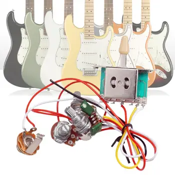 Gitar Komple Devre Kontrol Hacmi Elektro Gitar Devresi Taşınabilir Metal Elektro Gitar Demeti Kiti Gitarist İçin