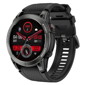 GPS akıllı saat Ultra HD 466 * 466 AMOLED Ekran Dahili GPS HD Bluetooth Çağrı Spor Yüzmek Su Geçirmez Smartwatch 400mAh Pil