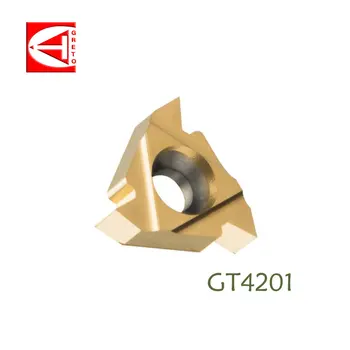 GRETO 27ER4W GT4201 GT4202 Trapez Dişli Cnc Karbür Uçlar Kesme Dönüm Aracı Metal Kesim İçin