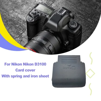 Hafıza Kartı Yuvası Kapı Kapağı Yaylı sac demir Onarım Parçaları Yedekleri Toz Geçirmez Bellek Haznesi Kapağı Değiştirme Nikon D3100