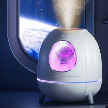 Hava Nemlendirici Cildi Nemlendirir Kapsül Astronot Elektrikli AROMA YAYICI Yorgunluğu Giderir Ev Dekorasyonu Yatak Odası Çocuk Odası için