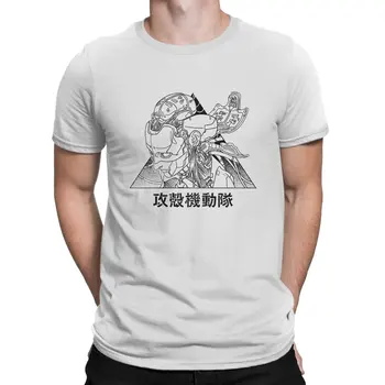 Hayalet Kabuk Adam TShirt Asker Moda T Shirt Orijinal Tişörtü Hipster
