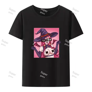 Hentai Tema T Shirt Kısa Kollu Tee Erkek Giyim Tişörtleri Erkekler için erkek T-shirt Streetwear Y2k Üstleri Spor kadın T-shirt Zevity