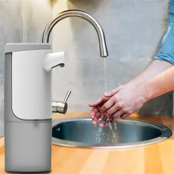 HOT450ml Sabunluk Fotoselli Otomatik Sıvı Pompası Eller Serbest Otomatik Sabunluk USB Şarj Akıllı sensörlü sabunluk Dağıtıcı