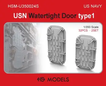HS-MODEL U350024S 1/350 USN Su Geçirmez Kapı tipi1