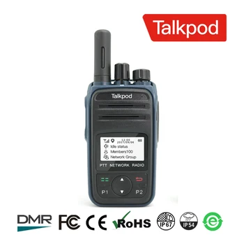 Iki yönlü telsiz walkie talkie GSM WCDMA 3G Çift sım kart Kablosuz seti gsm Talkpod N45 PTT Ağ Radyolar