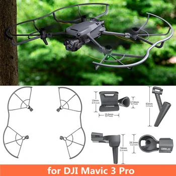 Iniş takımı DJI Mavic 3 Pro Aksesuarları Pervane Guard Drone Hızlı Bırakma Parçası DJI Mavic 3 Pro Drone Aksesuarları