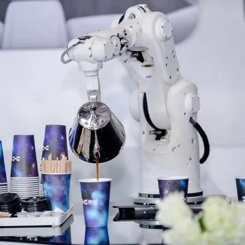 İnsan Robot El Akıllı Kahve Mutfak Robot3D Yazıcı Gıda Robot Kol Fiyat