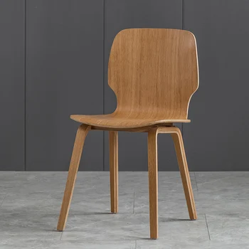 İskandinav Ahşap yemek sandalyeleri Accent Yemek Odası Mobil Salon Oyun tasarımcı sandalyeleri Restoran Cadeiras De Jantar Ev Mobilyaları