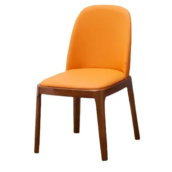 İskandinav katı ahşap yemek sandalyeleri Rahat Lüks Sandalyeler Minimalist Tabureler Ev Mobilyaları Sillas Para Comedor Ev Mobilyaları