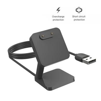 İzle Şarj Dock Taşınabilir USB Manyetik Akıllı İzle Şarj Dock Hafif Yedek Güvenlik Aksesuarları için HUAWEİ Band 8