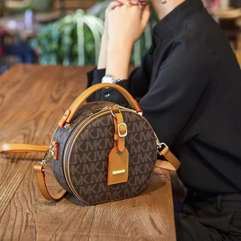 JVK Lüks kadın Marka el çantası Tasarımcı Yuvarlak Crossbody Omuz Çantaları Çanta Kadın Debriyaj Seyahat Tote Çanta