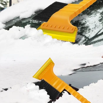 Kar temizleme ve cam Temizleme Araba buz kazıyıcı için 2'si 1 arada tasarım ve çok işlevli özellikler