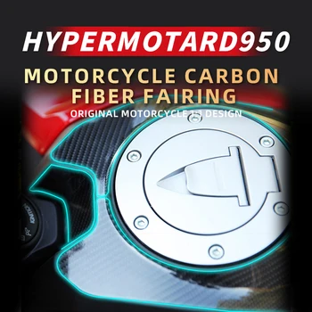 Karbon Fiber Fairing Çıkartmaları Kitleri DUCATİ HYPERMOTARD 950 İçin motosiklet bisiklet Aksesuarları Plastik Alan Dekorasyon Koruma