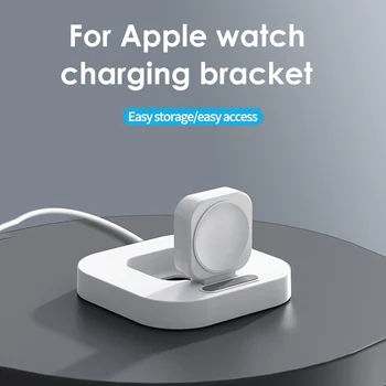 Katlanabilir kablo-ücretsiz şarj verimli ısı dağılımı manyetik tip-C şarj hızlı şarj standı için Apple izle 1-8 nesil
