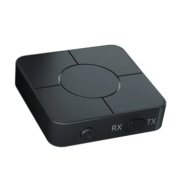KN326 Bluetooth 5.0 Verici Alıcı AUX RCA Kablosuz Ses Adaptörü Mic ile