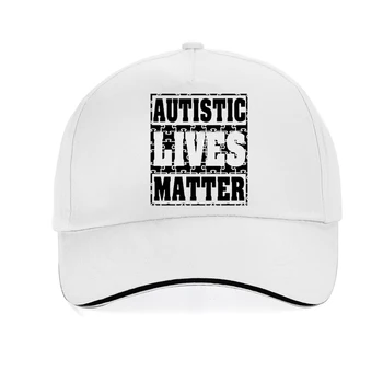 Komik Otistik Lives Matter Unisex şapka Otizm Farkındalık beyzbol şapkası Grafik Baskı erkekler Kadınlar açık havada güneş Snapback şapka gorras