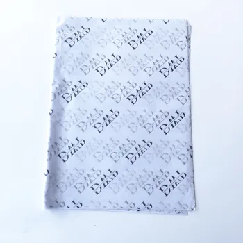 Konfeksiyon için Kişiselleştirilmiş Kağıt Mendil Özel Baskılı Marka Logosu İpek Kağıt Ambalaj