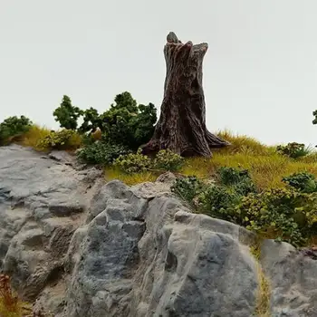 Kum tablo ağaç güdük modeli manzara simülasyon DIY sahne dekor malzemeleri