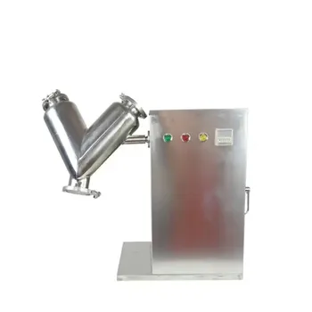 Laboratuvar İlaç Kimyasal Gıda Kuru Toz Karıştırıcı Döner Tambur Karıştırıcı Agarbatti Tozu / Süt Tozu Karıştırma Makinesi