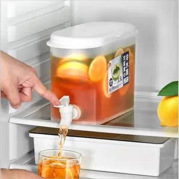 Limonata Drinkware Dağıtıcı Musluk Su Şişesi su kovası Soğuk İçecek Sürahi Soğuk Buzdolabı su ısıtıcısı