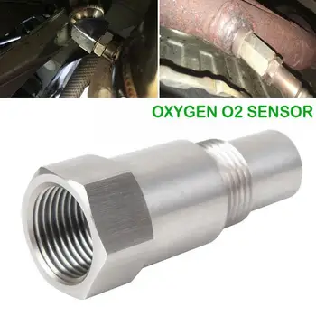 M18X1. 5 Oksijen O2 Sensörü Genişletici O2 Oksijen sensörlü ışık Dönüştürücü Adaptör 46mm Motor Kontrol CEP Düzeltme Eliminator Araba Spacer V1D5