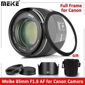 Meike 85mm F/1.8 canon lensi Tam Çerçeve Otomatik Odaklama Portre Başbakan canon lensi EOS EF Dağı Dijital SLR fotoğraf Makineleri