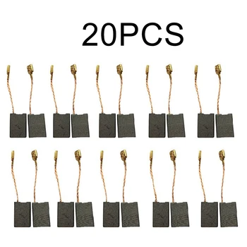 Metal İşleme Karbon Fırçalar Fabrika Atölyesi 10/20 Adet 6.3×16×22mm Bağlantı Parçaları İçin Açı Öğütücü Bosch GWS 20-230